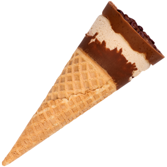 Waffle ice cream